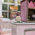 Load image into Gallery viewer, Artisan Mother Goose Teddy Bear Sculpture Dollhouse Shelf Sitter Toy
