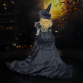 Load image into Gallery viewer, RESERVED SUSAN Witch Doll OOAK Porcelain Miniature Dollhouse Character
