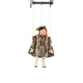Load image into Gallery viewer, Debbie Dixon-Paver Miniature King Henry VIII Porcelain Marionette Puppet
