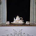 Load image into Gallery viewer, Beate Wickert OOAK Christmas Tree Tea Service for Two Dollhouse Miniature Set
