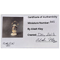 Load image into Gallery viewer, Aleah Klay “Winter Wonderland” Mouse Girl OOAK Miniature c.2013

