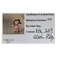 Load image into Gallery viewer, Aleah Klay “Miniature Mouse with Ice Cream & Cake Dress and Hat” OOAK 2014
