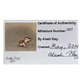 Load image into Gallery viewer, Aleah Klay Tiny Hedgehog OOAK Miniature c.2014
