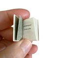 Load image into Gallery viewer, Miniature Readable Coastal Books & Pair of Anchor Bookends Set
