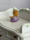 Load image into Gallery viewer, Sculpted Clay Jointed Baby Doll, backside
