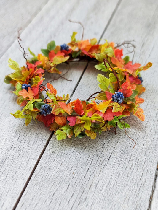 Gosia Suchodolska IGMA Artisan Miniature Spectacular Fall Wreath Magpie Exclusive