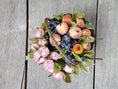 Load image into Gallery viewer, RESERVED for Robert Mondavi Gosia Suchodolska IGMA Artisan Miniature Floral & Fall Fruit Harvest Basket Exclusive
