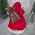 Load image into Gallery viewer, Porcelain Santa Claus Doll with Toys — Handcrafted 1:12 Scale Miniature in Velvet Robe
