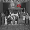 Load image into Gallery viewer, SIGNED Gilt Red Lacquer Chinese Asian Hand Carved Wood Arm Chair (B)
