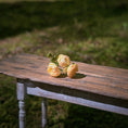 Load image into Gallery viewer, Gosia Suchodolska IGMA Artisan Miniature Yellow Triple Stem Rose Arrangement Magpie Exclusive
