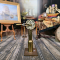 Load image into Gallery viewer, RARE Chester Spacher IGMA Fellow Nautical Brass Chadburn Ship Telegraph
