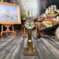Load image into Gallery viewer, RARE Chester Spacher IGMA Fellow Nautical Brass Chadburn Ship Telegraph
