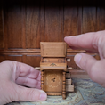 Load image into Gallery viewer, John Davenport Edwardian Davenport Writing Desk with Floral Marquetry & Drawers, 1992
