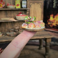 Load image into Gallery viewer, Platter of sandwiches on a single finger
