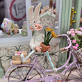 Load image into Gallery viewer, Cynthia Baron Vintage Seated Easter Elf Boy Doll with Bunny Ears
