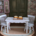 Load image into Gallery viewer, Miniature Dollhouse Japanese Artisan Lemon Meringue Tarts Dessert Board Diorama
