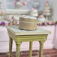 Load image into Gallery viewer, Unbaked German Chocolate Cake for Kitchen Bakery Clay Miniature Dollhouse
