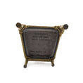 Load image into Gallery viewer, Mark Models Chippendale Ribbon-Back Side Chair, Gold Metal with Black Seat
