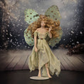 Load image into Gallery viewer, Ethereal Butterfly Fairy Porcelain Doll Artisan Handcrafted Miniature Dollhouse
