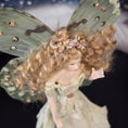Load image into Gallery viewer, Ethereal Butterfly Fairy Porcelain Doll Artisan Handcrafted Miniature Dollhouse
