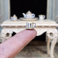 Load image into Gallery viewer, RESERVED IRENE ONLY Beate Wickert French Limoges Style Blue Violets Floral Dollhouse Miniature Tea Service

