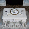 Load image into Gallery viewer, Janice Crawley Hand-Painted Cobalt & Gold Dollhouse Miniature Tea Service
