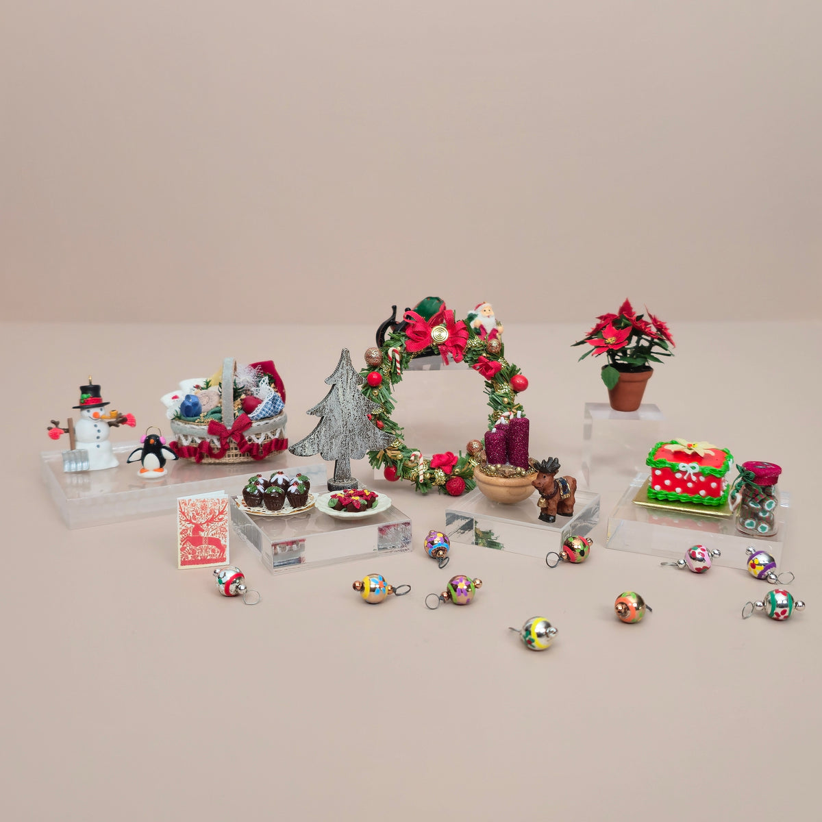 Artisan Christmas Holiday Décor Mini Collection Multiple Artists #2