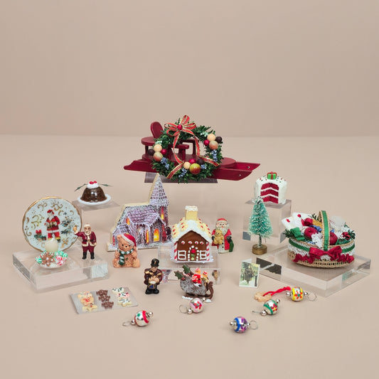 Artisan Christmas Holiday Décor Mini Collection Multiple Artists #3