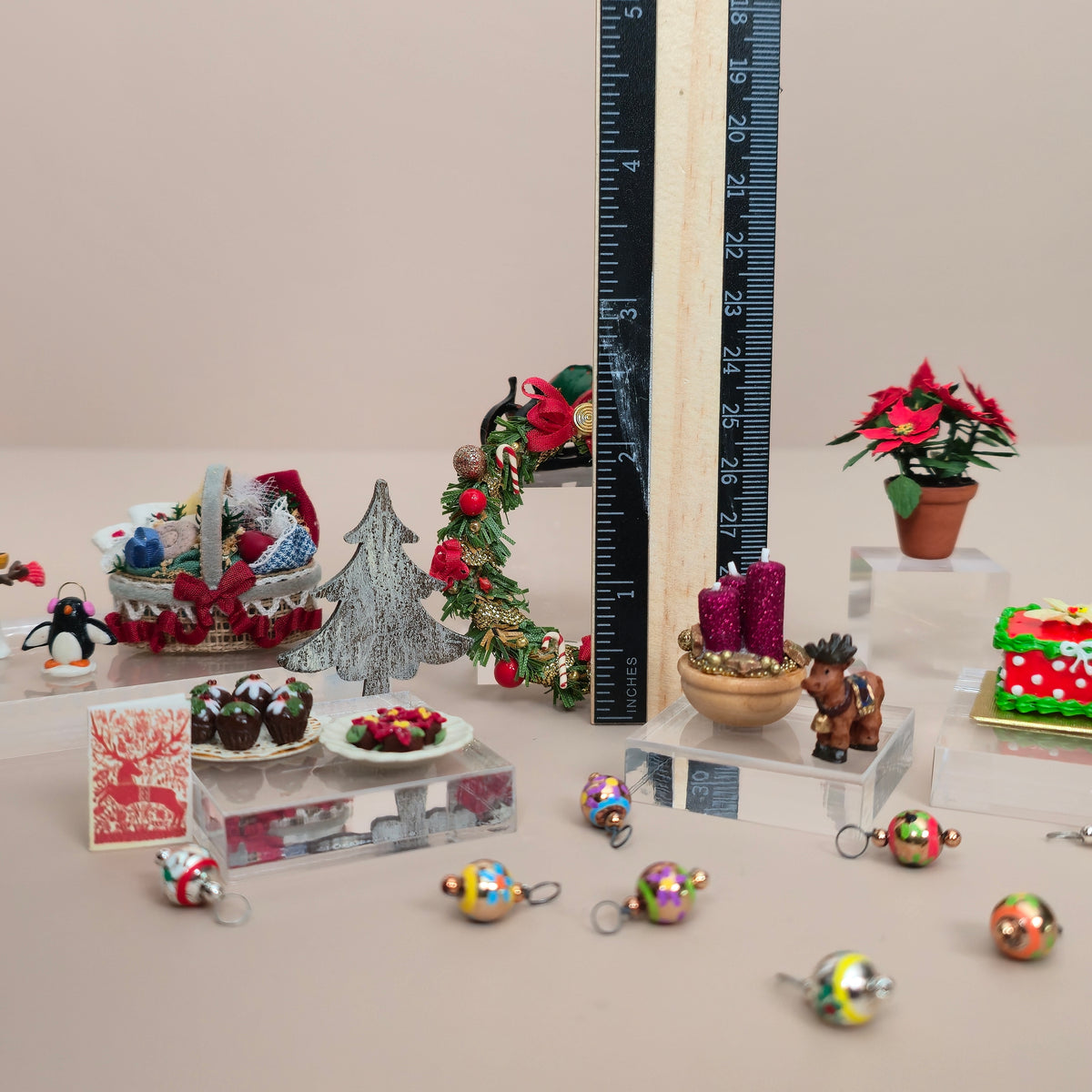Artisan Christmas Holiday Décor Mini Collection Multiple Artists #2