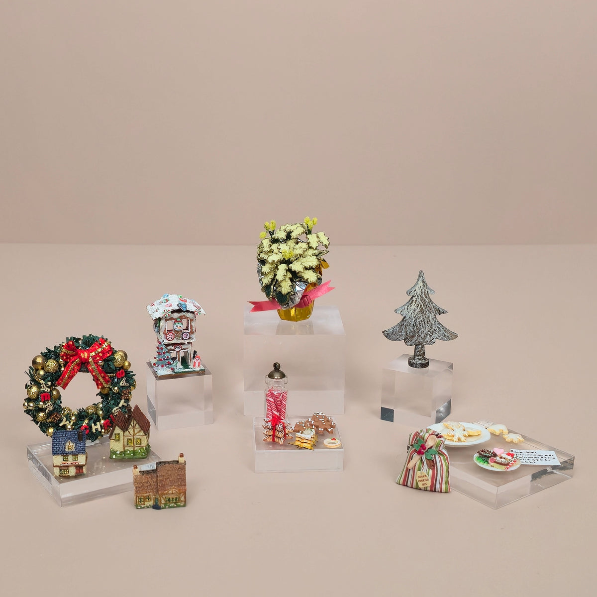 Artisan Christmas Holiday Décor Mini Collection Multiple Artists #5