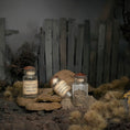 Load image into Gallery viewer, Vlad Tepes Sacred Earth Glass Jar Miniature Gothic Decor
