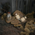 Load image into Gallery viewer, Vlad Tepes Sacred Earth Glass Jar Miniature Gothic Decor
