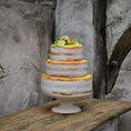 Load image into Gallery viewer, Gosia Suchodolska IGMA Three-Tier Strawberry Rustic Wedding Cake Exclusive
