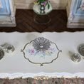 Load image into Gallery viewer, Dollhouse Miniature Sterling Silver  Footed Figural Compote Dish Dollhouse Miniature
