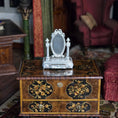 Load image into Gallery viewer, Miniature Dollhouse Sterling Silver Dressing or Vanity Mirror Dimitri Shevchenko
