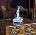 Load image into Gallery viewer, Miniature Dollhouse Sterling Silver Dressing or Vanity Mirror Dimitri Shevchenko
