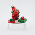 Load image into Gallery viewer, miniature red and green gifts and gift wrapping
