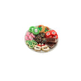 Load image into Gallery viewer, Miniature dollhouse cookie platter, signed
