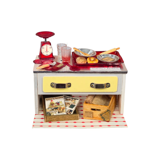 Tomo Tanaka Nunu’s House Baking Counter Cooking Diorama Miniature