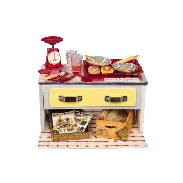 Tomo Tanaka Nunu’s House Baking Counter Cooking Diorama Miniature