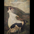 Load image into Gallery viewer, Jane Staples “Diana of the Uplands” Framed Miniature Oil Painting Hand Signed
