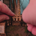 Load and play video in Gallery viewer, Kim Murdock Doctor’s Traveling Embalming Kit Cabinet Miniature
