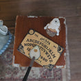 Load and play video in Gallery viewer, 4-Piece Ouija Board, Planchette, Candle & Leather Book Seance Set

