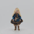 Load and play video in Gallery viewer, Tina Richardson Porcelain Girl Doll with Leather Boots 1:12 Miniature Dollhouse
