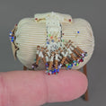 Load and play video in Gallery viewer, Carol Hardy Miniature Lace Tatting Diorama OOAK Victorian Sewing Scene 1984
