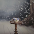Load and play video in Gallery viewer, Teresa Welch Worcester Rococo Tea Bowl Porcelain Dollhouse Miniature 1995

