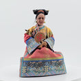 Load and play video in Gallery viewer, OOAK Qing Dynasty Inspired Chinese Empress Dowager Seated Dollhouse Doll
