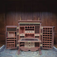 Load and play video in Gallery viewer, Orvin Benonie Fjare Victorian Wooton Patent Cabinet Secretary Desk with Working Compartments
