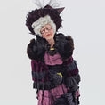 Load and play video in Gallery viewer, RESERVED FOR RICK: Marcia Backstrom OOAK Victorian Widow Mourning Old Woman Dollhouse Doll
