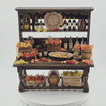 Load and play video in Gallery viewer, Video of dressed autumn wine hutch

